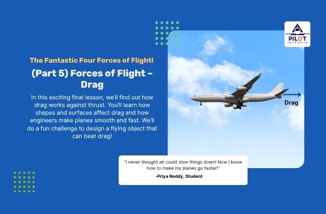 (Part 5) Forces of Flight – Drag